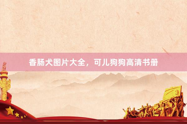 香肠犬图片大全，可儿狗狗高清书册